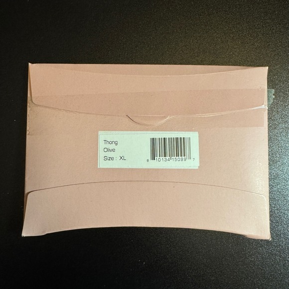 NWT EBY Women's XL Thong 4 Pack Olive Fallen Rock Nude Dune Seamless Underwear - Picture 7 of 14